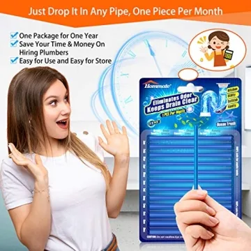 Drain Sticks for Odor-Free and Clog-Free Drains