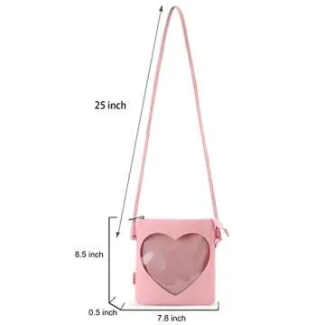 Trendy STEAMEDBUN Ita Bag Crossbody for Anime Lovers