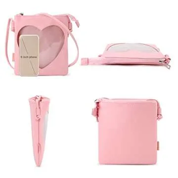 Trendy STEAMEDBUN Ita Bag Crossbody for Anime Lovers