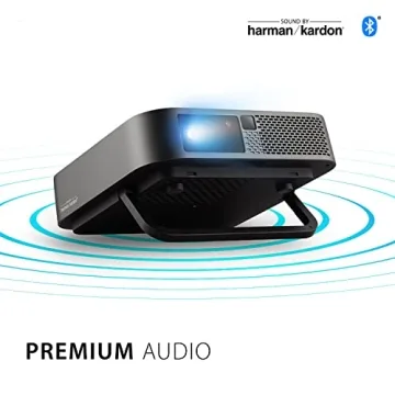 ViewSonic M2e 1080p Portable Projector with Harman Kardon Speakers