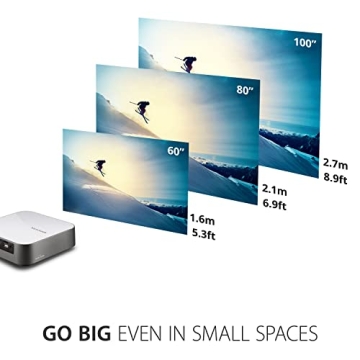 ViewSonic M2e 1080p Portable Projector with Harman Kardon Speakers