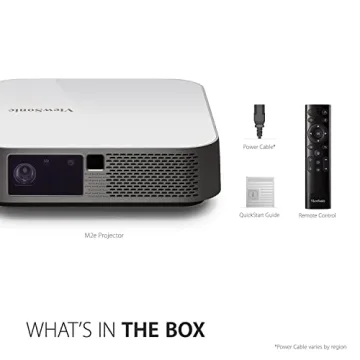 ViewSonic M2e 1080p Portable Projector with Harman Kardon Speakers