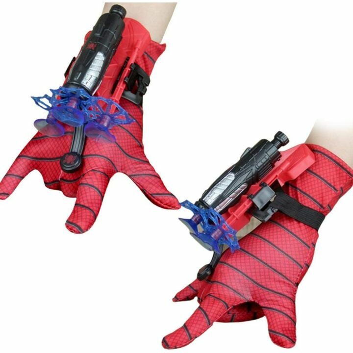 Spider Gloves Web Shooter for Kids Fun Cosplay Toy