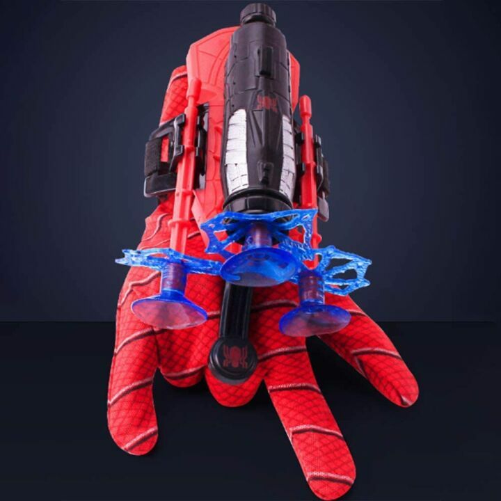 Spider Gloves Web Shooter for Kids Fun Cosplay Toy