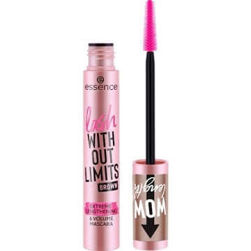 essence | Lash Without Limits Extreme Lengthening & Volume Mascara (02 | Brown) | Volumizing & Lengt...