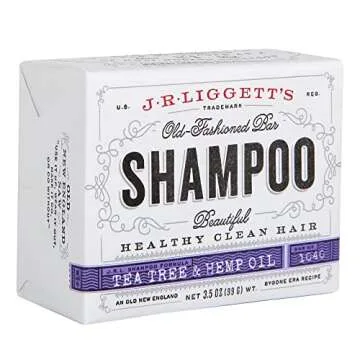 All-Natural J·R·LIGGETT'S Shampoo Bars for Vibrant Hair Care