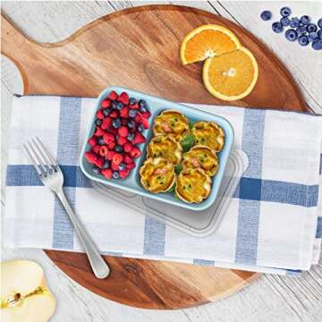 Bentgo Prep Snack Containers - 20-Piece Meal Prep Set