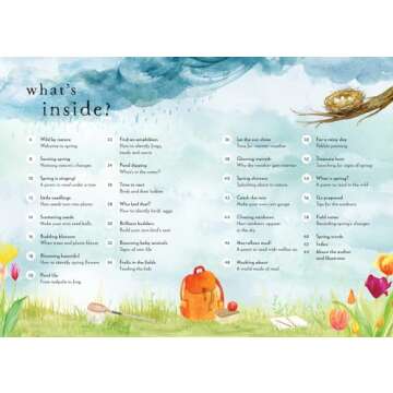 A Field Guide to Spring: Play and Learn in Nature (Wild by Nature, 1)