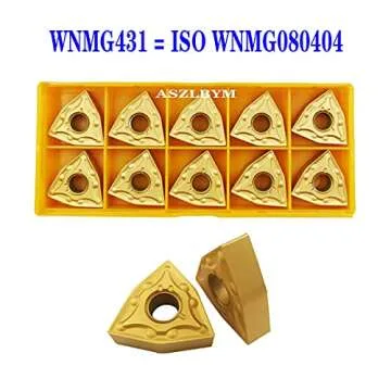 ASZLBYM 30PCS CNC Lathe Inserts Set for Precision Cutting