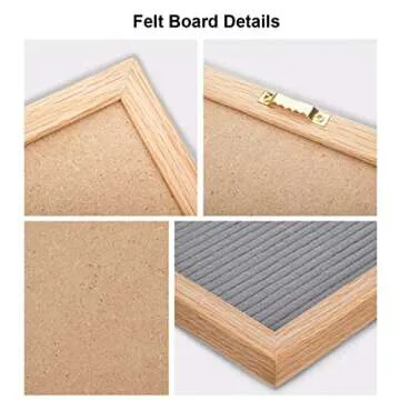 Felt Board Felt Letter Board, 10 x 10 inch Message Board Word Board Letter Board Sign Bulletin Board Letters, Pregnancy Announcements Baby Announcement Sign, Valentines Day Gifts for Her Letterboard