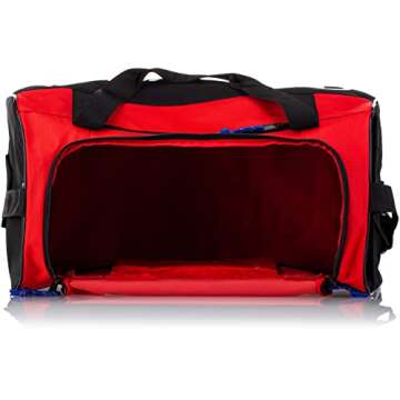 Champion Unisex Adult Velocity Duffel Bag, Red, One Size US