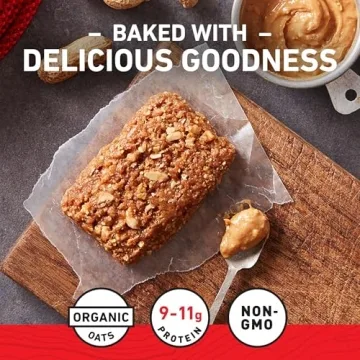 CLIF BAR Energy Bars - Crunchy Peanut Butter & Chocolate Chip - 30 Count