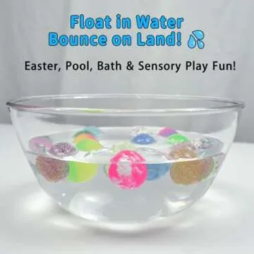 Vibrant 24 Pack Bouncy Balls for Easter & Parties