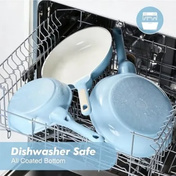 Sensarte 8-Inch Nonstick Ceramic Frying Pan for Healthy Cooking