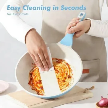 Sensarte 8-Inch Nonstick Ceramic Frying Pan for Healthy Cooking