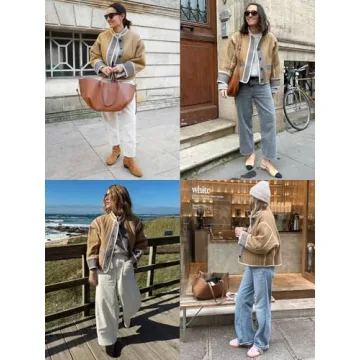 Stylish Tankaneo Cropped Quilted Jacket for Women