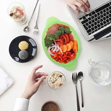 Collapsible Silicone Microwave Food Steamer for Healthy Meals