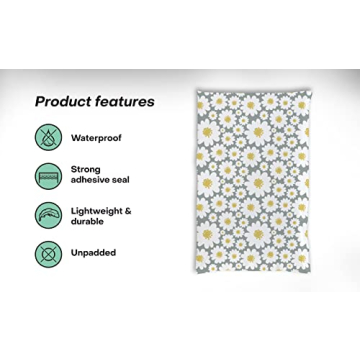 Stylish 6 x 9 Poly Mailers for Small Businesses - 200 Pack