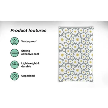 Stylish 6 x 9 Poly Mailers for Small Businesses - 200 Pack