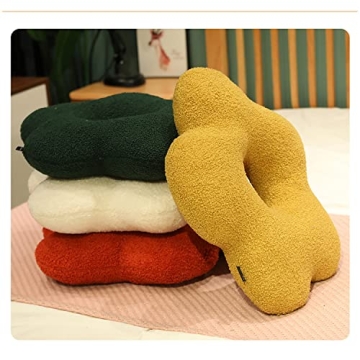 Nordic Flower Ball Throw Pillows Soft Plush Sofa Cushions