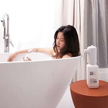 Automatic Liquid Soap Dispenser Pump for Regular Mouth Bottles, Standard (20 mm - 33mm / 0.79 in- 1.26 in) Neck Size, Upgraded Adjustable Rechargeable Touchless Hand Sanitizer Dispenser