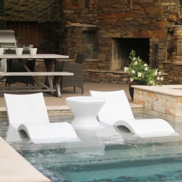Ledge Lounger Signature Chaise for Shallow Pool Shelves