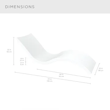 Ledge Lounger Signature Chaise for Shallow Pool Shelves