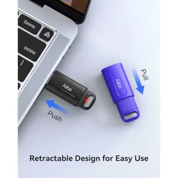 Aiibe 128GB USB 3.0 Flash Drive 5 Pack for Quick Storage