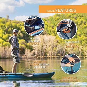 Lifetime Fishing Kayak Yukon Angler 116 for Outdoor Adventures