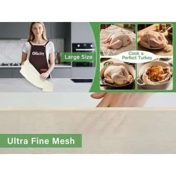 Premium Organic Cheese Cloths for Sustainable Cooking & Crafts