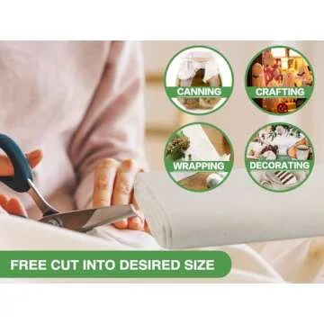 Premium Organic Cheese Cloths for Sustainable Cooking & Crafts
