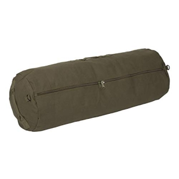 Stansport Canvas Deluxe Duffel Bag Heavy-Duty Travel Camping