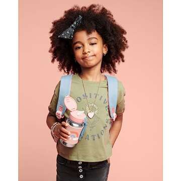 Skip Hop Rainbow Stainless Steel Toddler Sippy Cup