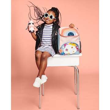 Skip Hop Rainbow Stainless Steel Toddler Sippy Cup