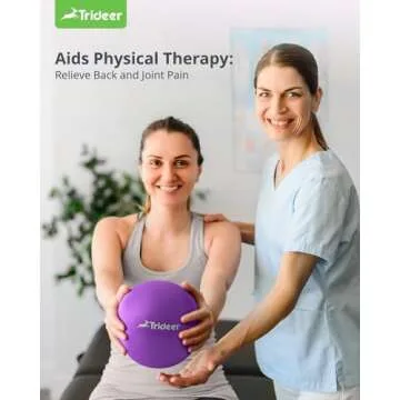 Trideer 9 Inch Pilates Ball for Core Training & Yoga