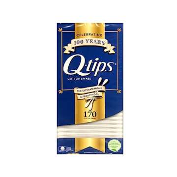 Q-Tips Cotton Swabs, 170 Count, 2-Pack