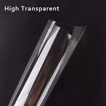 Clear Cellophane Sheets - 120 Pcs for Crafts & Decoration