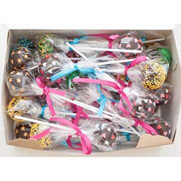 Clear Cellophane Sheets - 120 Pcs for Crafts & Decoration