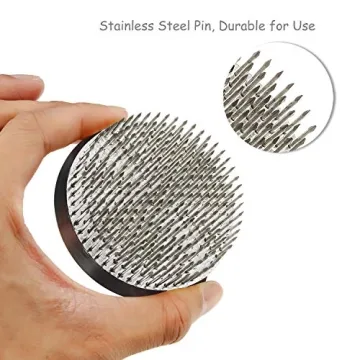 JUSTDOLIFE Ikebana Kenzan Flower Frog for Floral Arranging