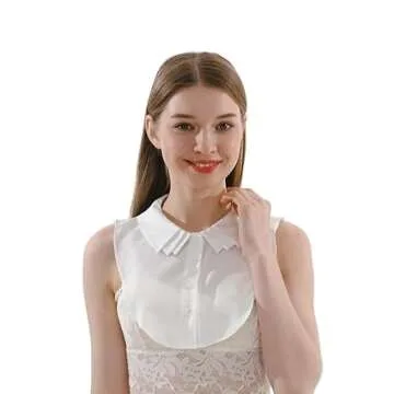 Joyci Detachable Peter Pan Shirt Collar for Women