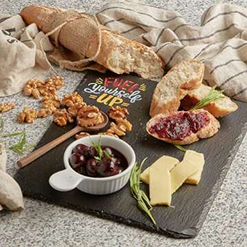 Elegant Slate Serving Board for Ultimate Hosting