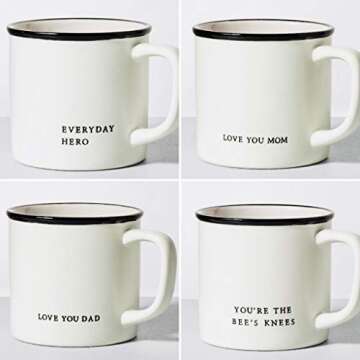 Hearth and Hand™ Stoneware Mug - LOVE YOU MOM Gift