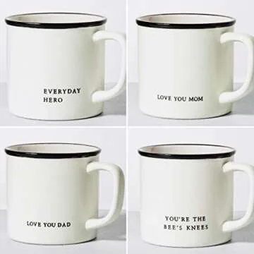 Hearth and Hand™ Stoneware Mug - LOVE YOU MOM Gift