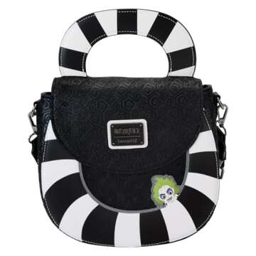 Loungefly Beetlejuice Sandworm Crossbody Bag