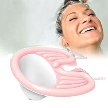 Portable Inflatable Shampoo Basin for In-Bed Hair Washing