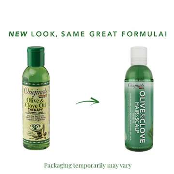 Originals by Africa's Best Olive & Clove Oil Therapy, Natural Treatment That Helps Repair Dry, Weak ...