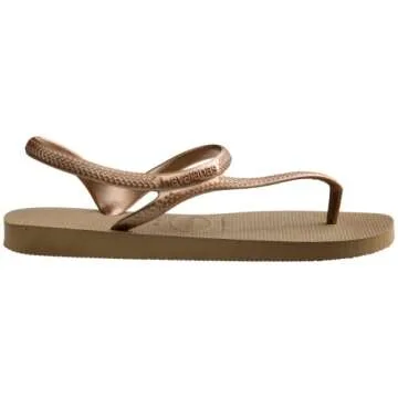 Havaianas Women's Flash Urban Flip Flop Sandal,Rose Gold,35/36 BR (6 M US)