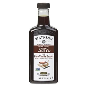 Watkins All Natural Gourmet Baking Vanilla - Pure Vanilla Extract - 11 Fl Oz