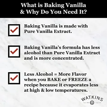 Watkins All Natural Baking Vanilla - Pure Extract 11 Fl Oz