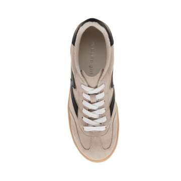 Madden Girl Women's Giia Sneaker, Taupe Multi, 8.5